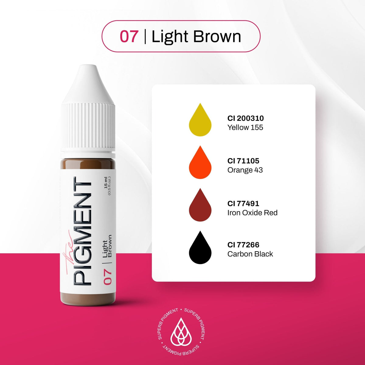 The Pigment 07 Light Brown 15 ml — Aufnahme 4