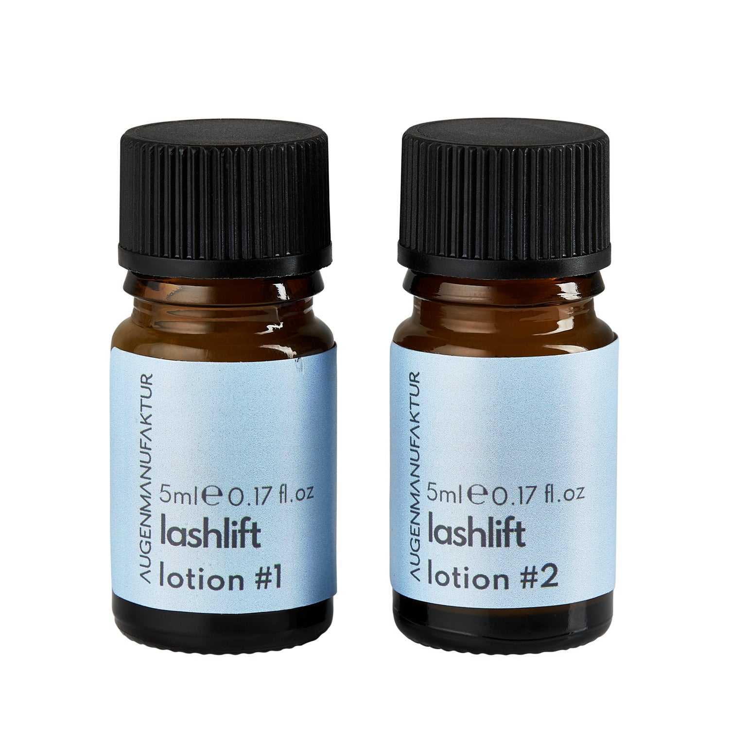 Lashlift Lotionen Flaschen