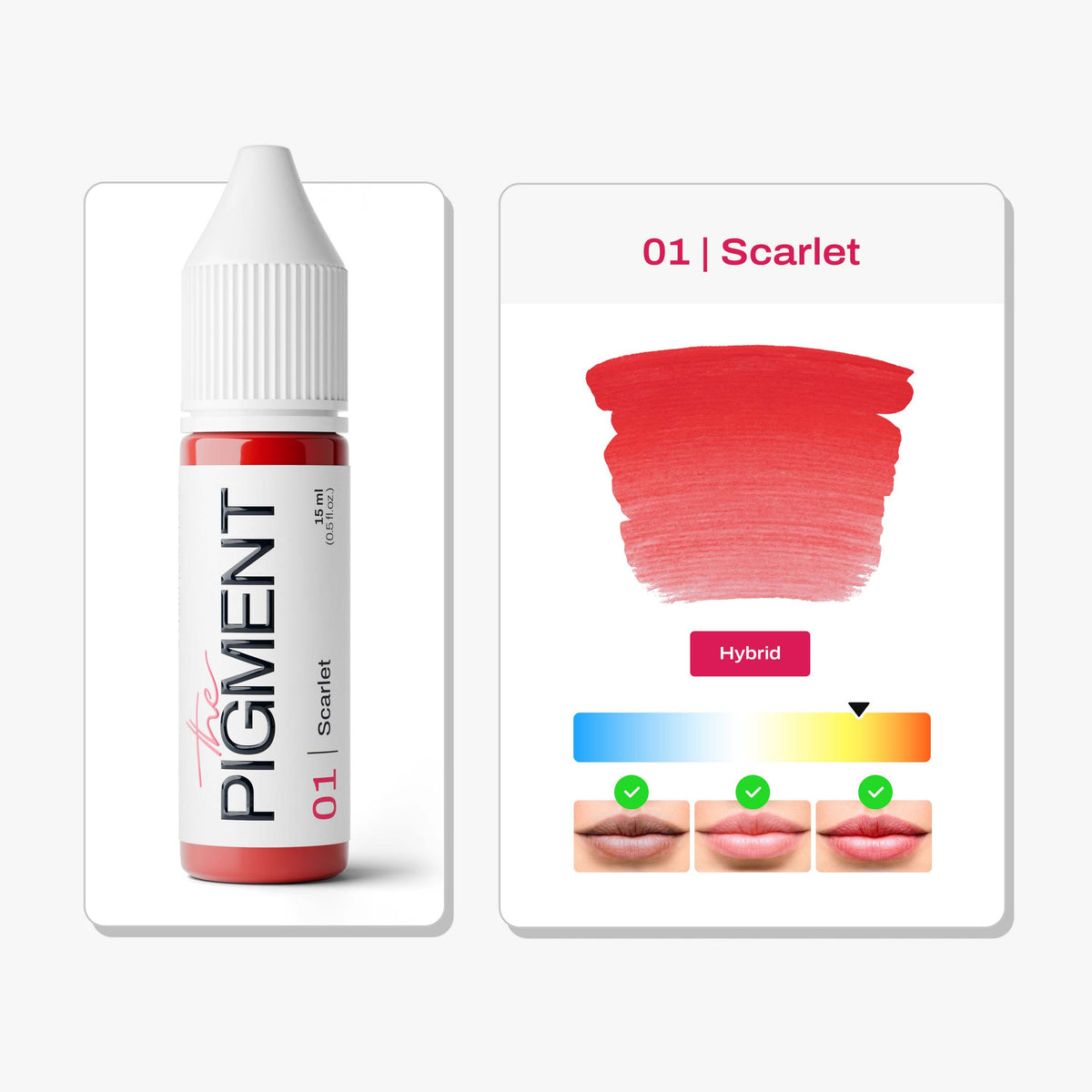 PMU Lippen Farben