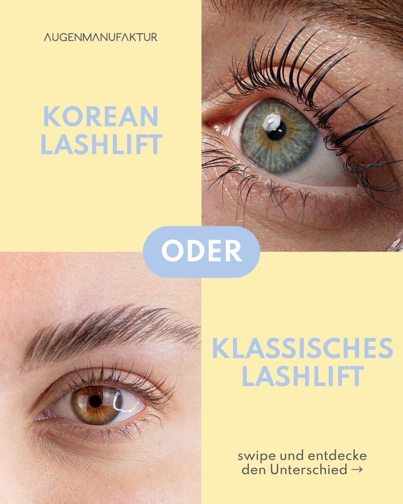 Korean Lashlift oder klassisches Lashlifting – welche Technik passt besser