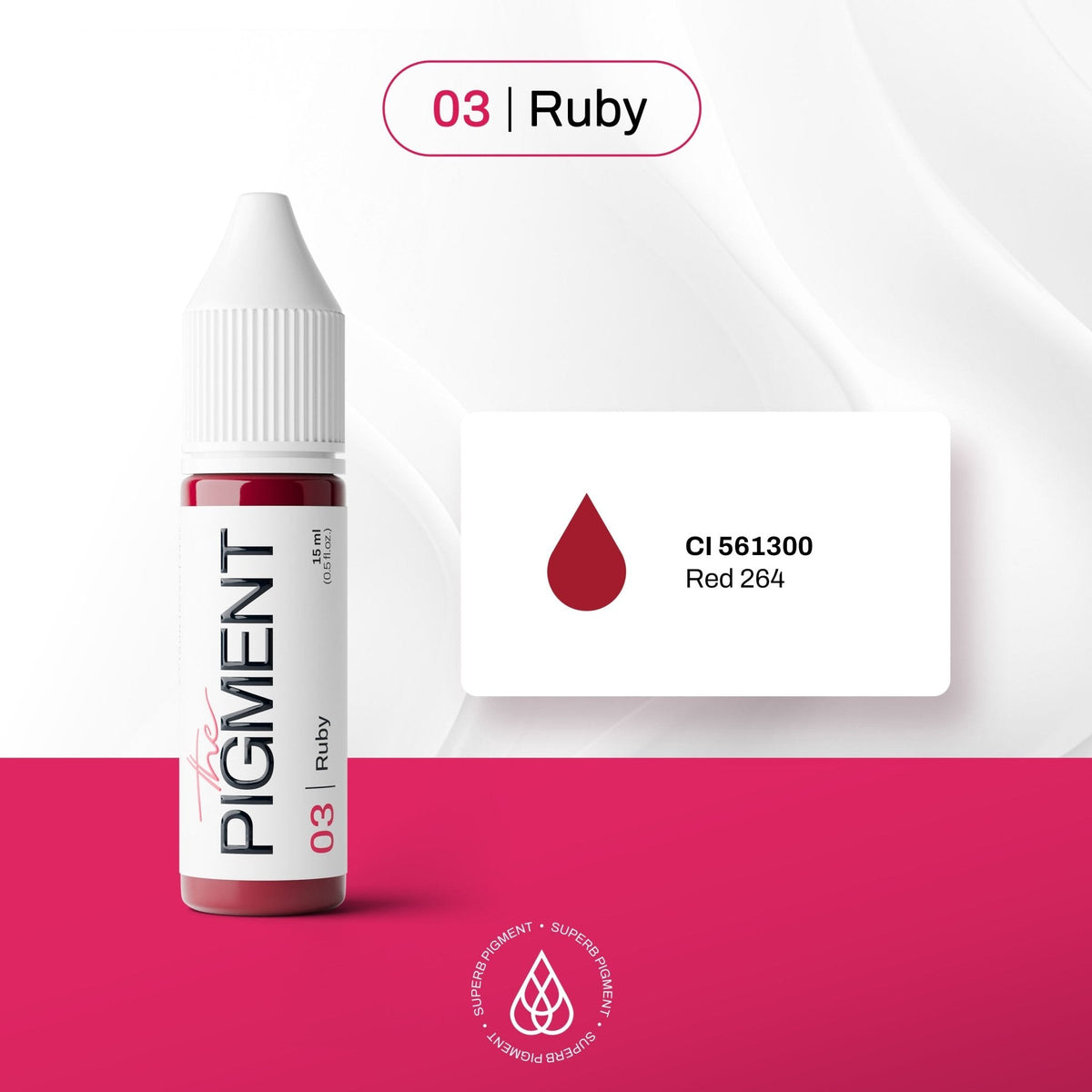 The Pigment 03 Ruby 15 ml — Aufnahme 4