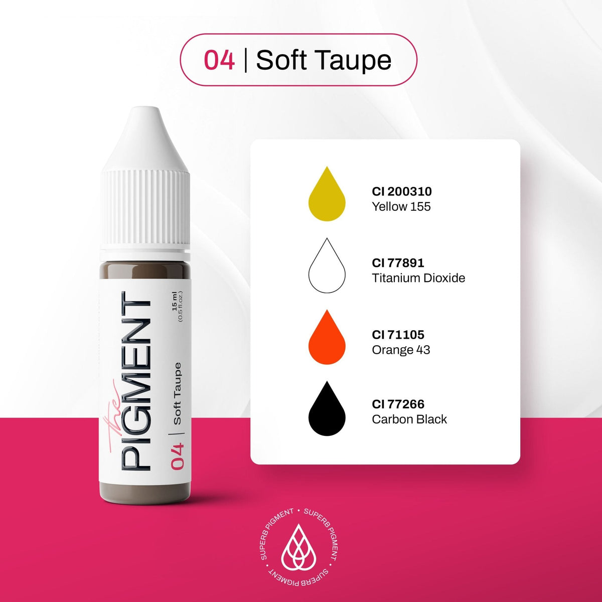 The Pigment 04 Soft Taupe 15 ml — Aufnahme 3