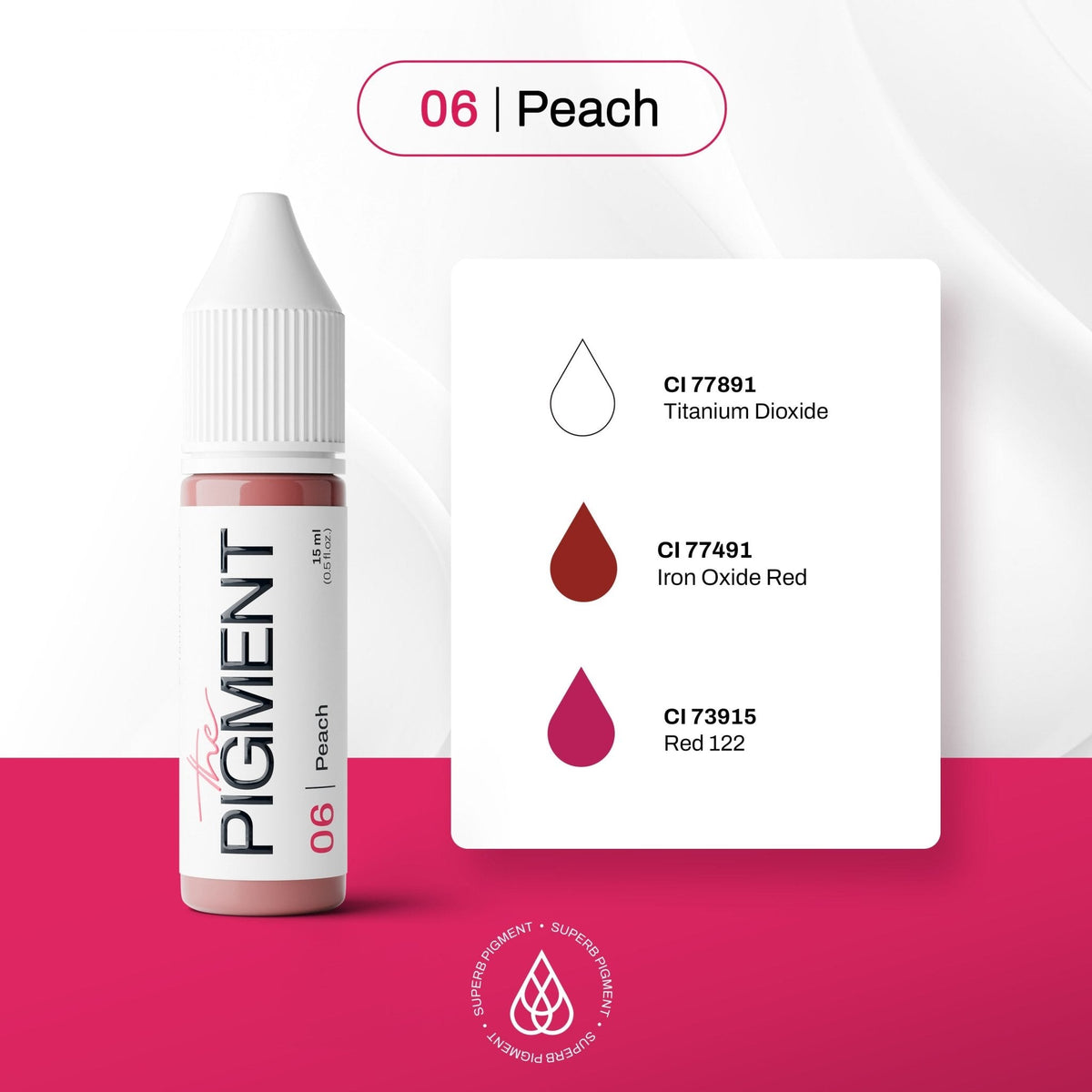 The Pigment 06 Peach 15 ml — Aufnahme 3
