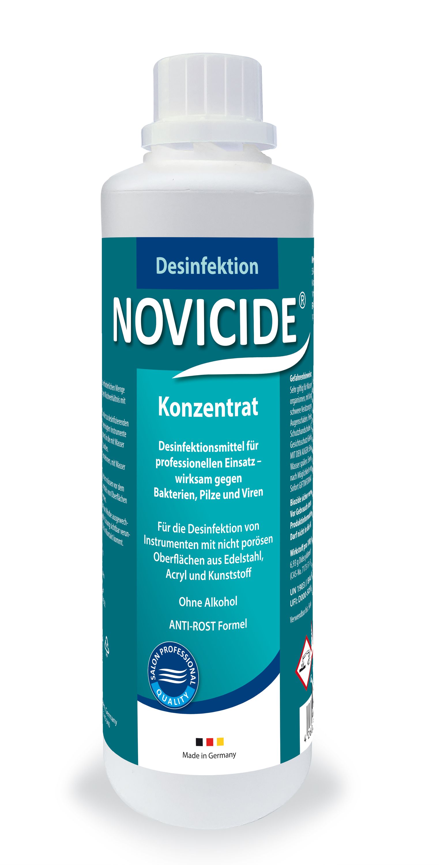 Novicide disinfectant concentrate